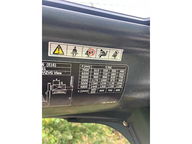 Linde e14-02 vorkheftruck 2016 - afbeelding 40 van  47