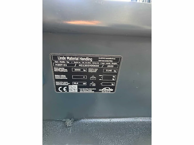 Linde h30t-02 forklift trucks 2018 - afbeelding 71 van  75