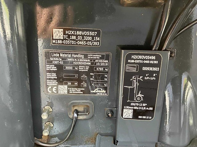 Linde h30t-02 vorkheftruck 2019 - afbeelding 26 van  78