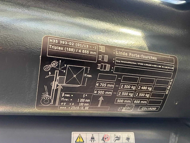 Linde h35t-02 vorkheftruck 2018 - afbeelding 71 van  86
