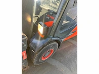 Linde h35t-02 vorkheftruck met jcb q-fit snelwissel + rotator + zwaar klem 2016 - afbeelding 18 van  90