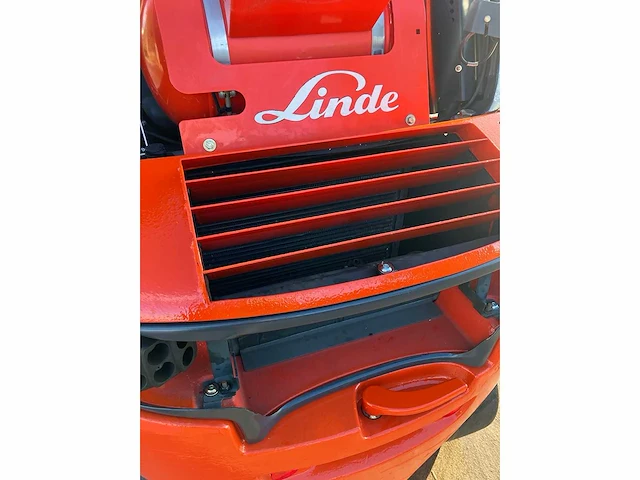 Linde h35t-02 vorkheftruck met jcb q-fit snelwissel + rotator + zwaar klem 2016 - afbeelding 32 van  90