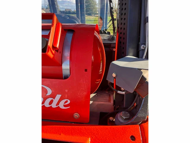 Linde h35t-02 vorkheftruck met jcb q-fit snelwissel + rotator + zwaar klem 2016 - afbeelding 44 van  90