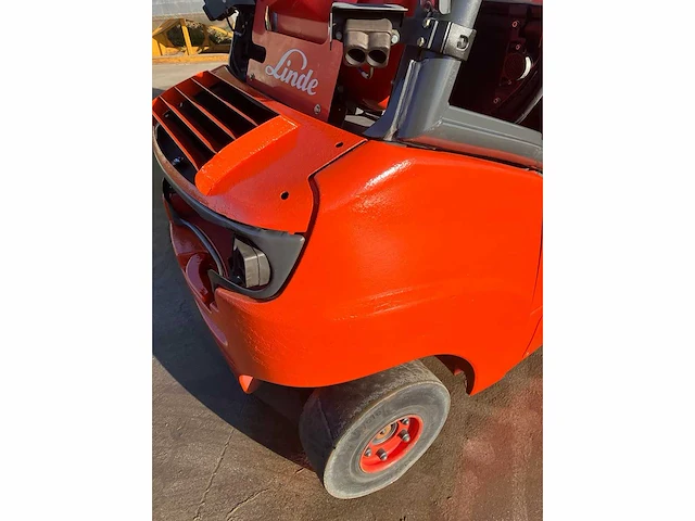 Linde h35t-02 vorkheftruck met jcb q-fit snelwissel + rotator + zwaar klem 2016 - afbeelding 46 van  90