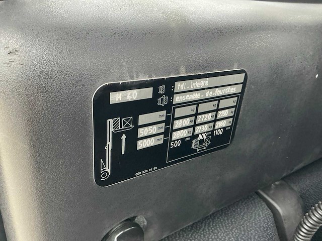 Linde h40t-02 vorkheftruck 2014 - afbeelding 40 van  60