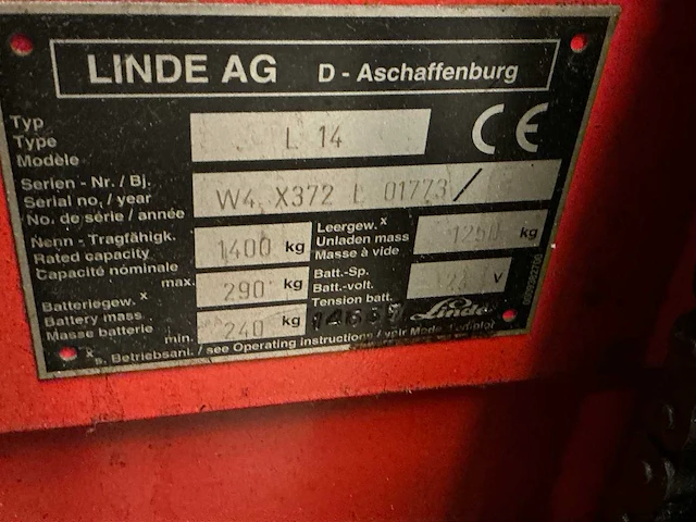 Linde l14 stapelaar - afbeelding 10 van  10