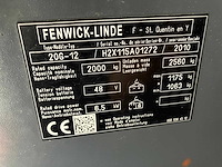 Linde r 20g-12 reach vorkheftruck 2010 - afbeelding 4 van  4