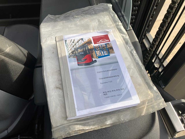 Linde r12n-01 reach vorkheftruck 2018 - afbeelding 30 van  47