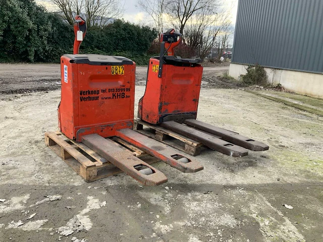 Linde t16 elektrische palletwagen (2x) - afbeelding 1 van  28