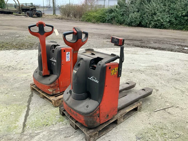 Linde t16 elektrische palletwagen (2x) - afbeelding 26 van  28
