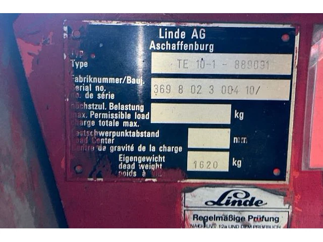 Linde truck ag - afbeelding 12 van  14