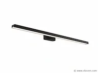 Linea nero design spiegel armatuur - afbeelding 4 van  4