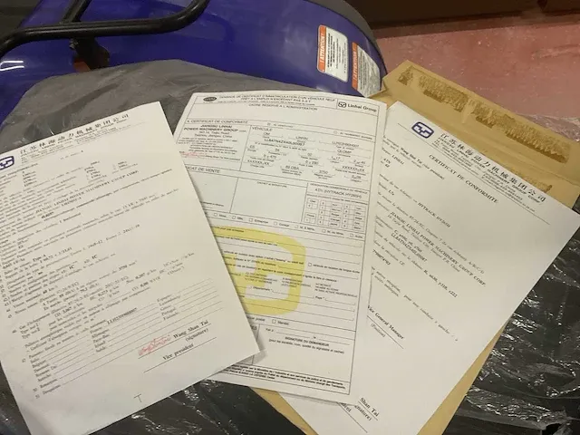 Linhai hytrack hy265h atn 4z quad - afbeelding 9 van  9