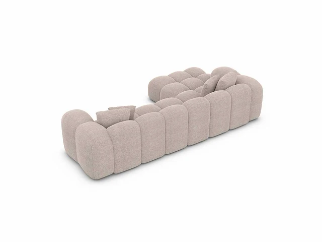 Linker hoekbank - beige stof - afbeelding 5 van  7