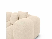 Linker hoekbank in beige stof - afbeelding 6 van  7