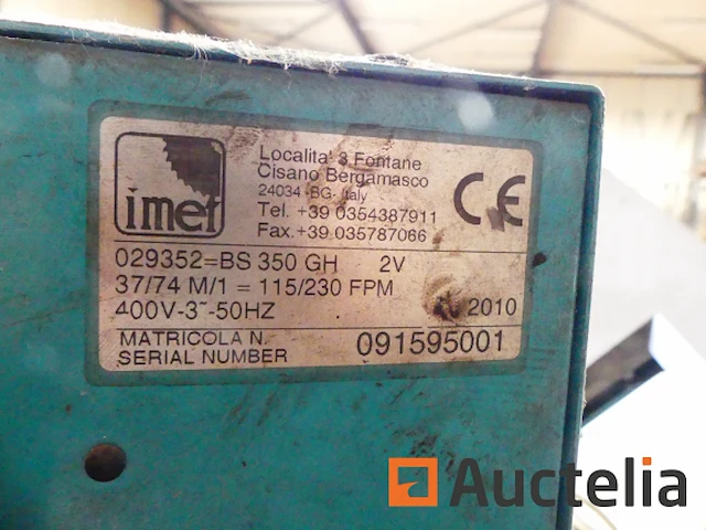 Lintzaag imet bs 350 gh - afbeelding 12 van  13