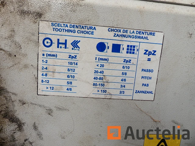 Lintzaag met rollentafel imet bs 350 shi - afbeelding 9 van  22