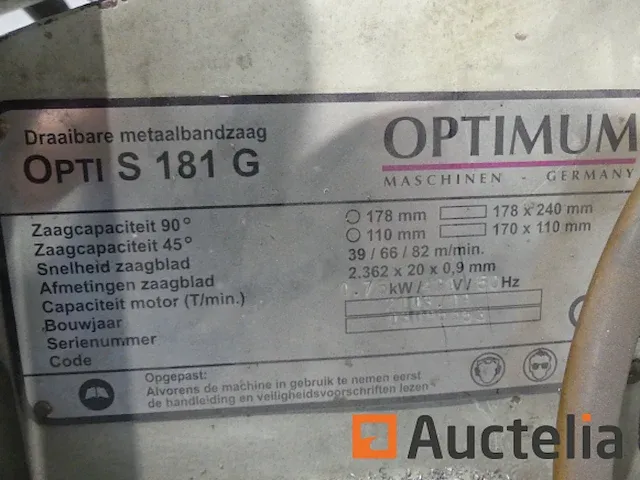 Lintzaag optimum opti s 181 g - afbeelding 6 van  9