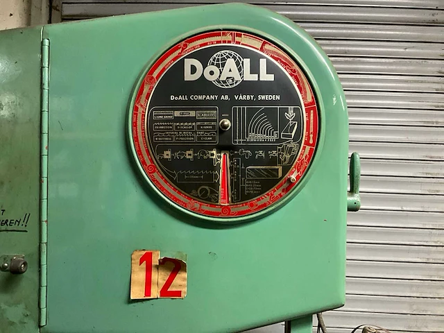Lintzaagmachine doall dbw 15 v1611-0hs - afbeelding 7 van  11