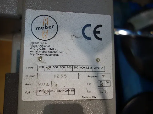 Lintzaagmachine meber - afbeelding 4 van  4