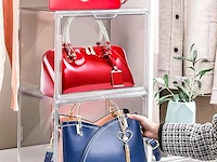 Linyapry doorzichtige plastic opbergorganizer (4 stuks) - afbeelding 4 van  4