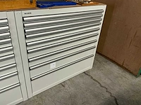 Lista 9-laden materiaalkast