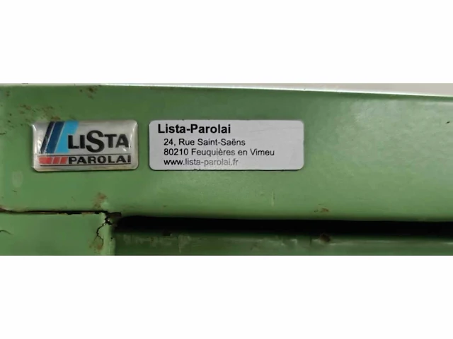 Lista-parolai metalen kast met lades – werkplaats opslag - afbeelding 2 van  7