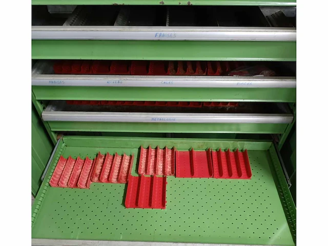 Lista-parolai metalen kast met lades – werkplaats opslag - afbeelding 4 van  7