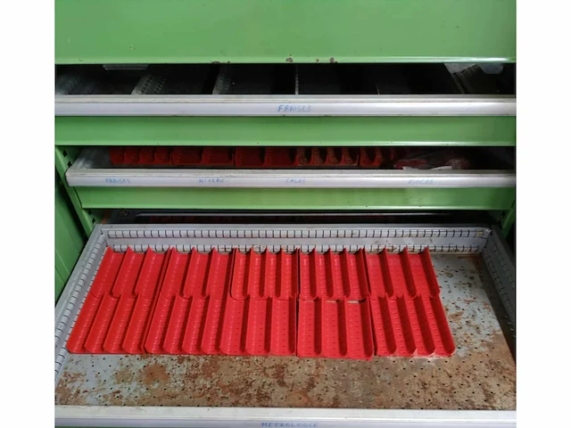 Lista-parolai metalen kast met lades – werkplaats opslag - afbeelding 5 van  7