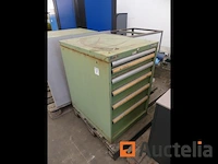 Lista werkplaatskast met 6 lades