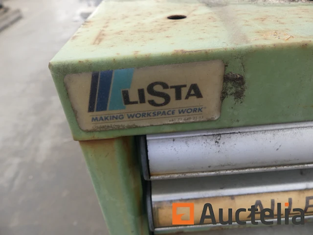 Lista werkplaatskast met 6 lades - afbeelding 2 van  4