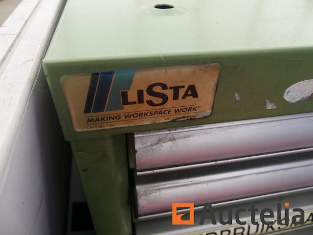 Lista werkplaatskast met 6 lades - afbeelding 3 van  3