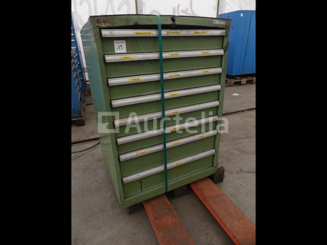 Lista werkplaatskast met 8 lades - afbeelding 4 van  5