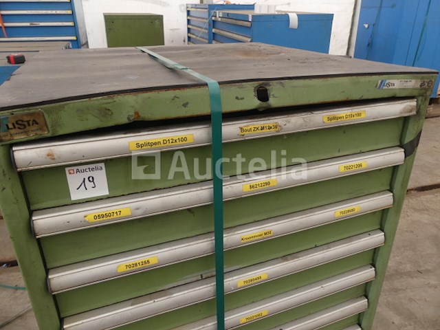 Lista werkplaatskast met 8 lades - afbeelding 5 van  5