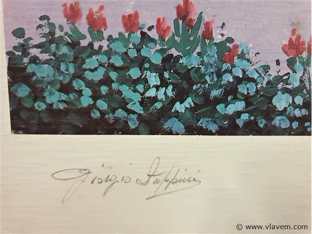 Lithografie giorgio zuppini - afbeelding 2 van  3
