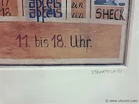Lithografie straatman (angel vergara) - afbeelding 2 van  5
