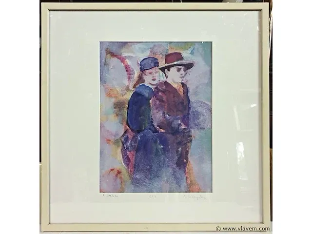 Lithografie viviane klagsbrun - afbeelding 1 van  4