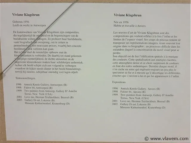 Lithografie viviane klagsbrun - afbeelding 4 van  4