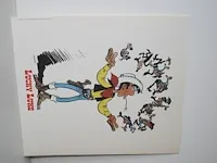 Lithografie/zeefdruk lucky luke - 21 x 24cm - afbeelding 3 van  8
