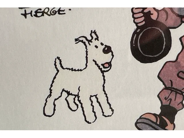 Lithographie hergé-moulinart 2003 - afbeelding 5 van  5