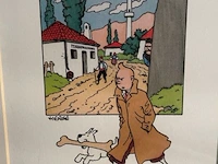 Lithographie hergé-moulinart 2003 - afbeelding 2 van  6