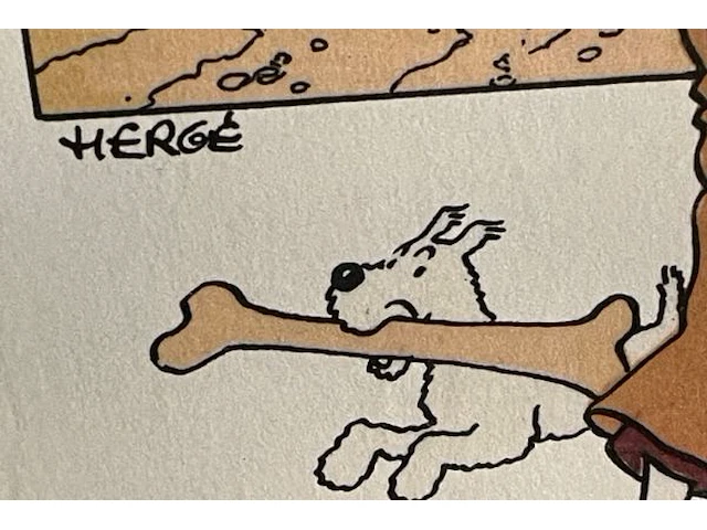Lithographie hergé-moulinart 2003 - afbeelding 4 van  6