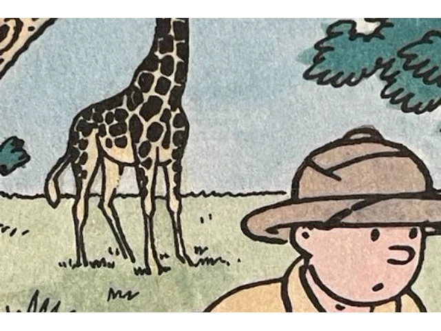 Lithographie hergé-moulinart 2003 - afbeelding 4 van  4