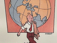 Lithographie hergé-moulinart 2003