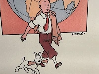 Lithographie hergé-moulinart 2003 - afbeelding 2 van  4