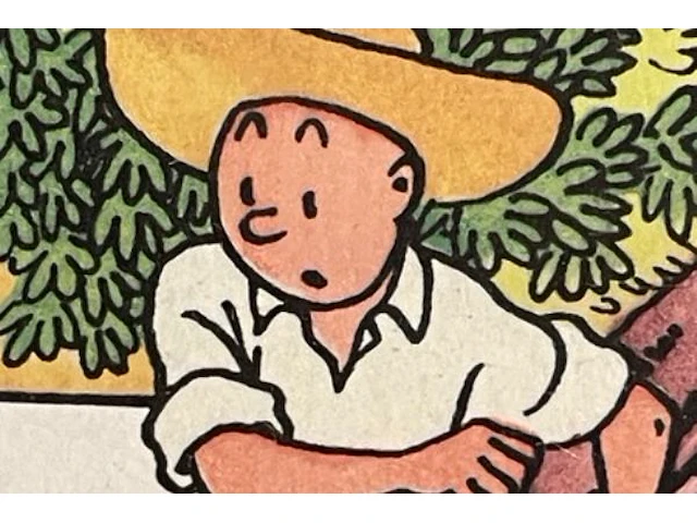 Lithographie hergé-moulinart 2003 - afbeelding 3 van  5