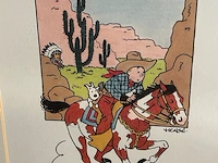 Lithographie hergé-moulinart 2003 - afbeelding 1 van  4