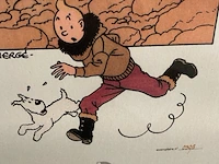 Lithographie hergé-moulinart 2003 - afbeelding 2 van  5