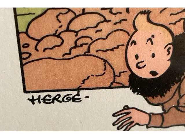 Lithographie hergé-moulinart 2003 - afbeelding 5 van  5