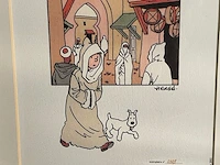 Lithographie hergé-moulinart 2003 - afbeelding 1 van  4